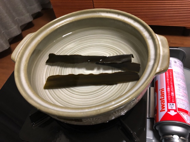 北釧水産のカニしゃぶ昆布でダシが取れた!